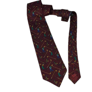 Polifroni Milano Silk Golf Tie
